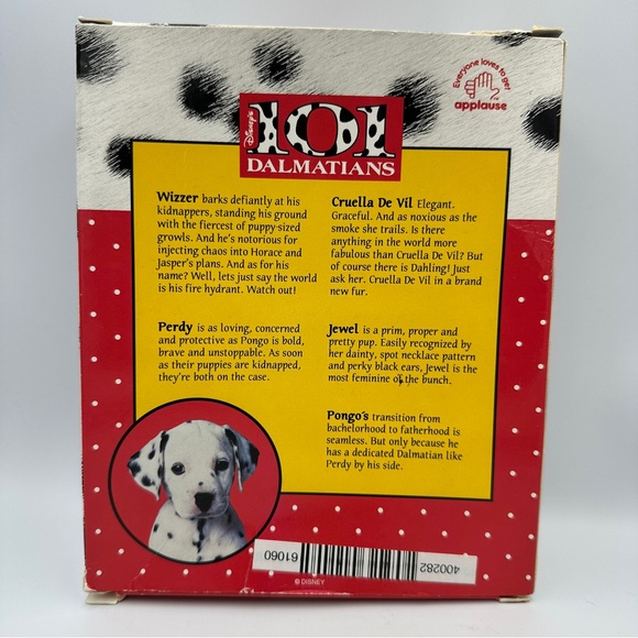 Disney's 101 Dalmatians Figure Gift Set 5 Pc  Vintage 1996 Applause  - Toy - Picture 3 of 11